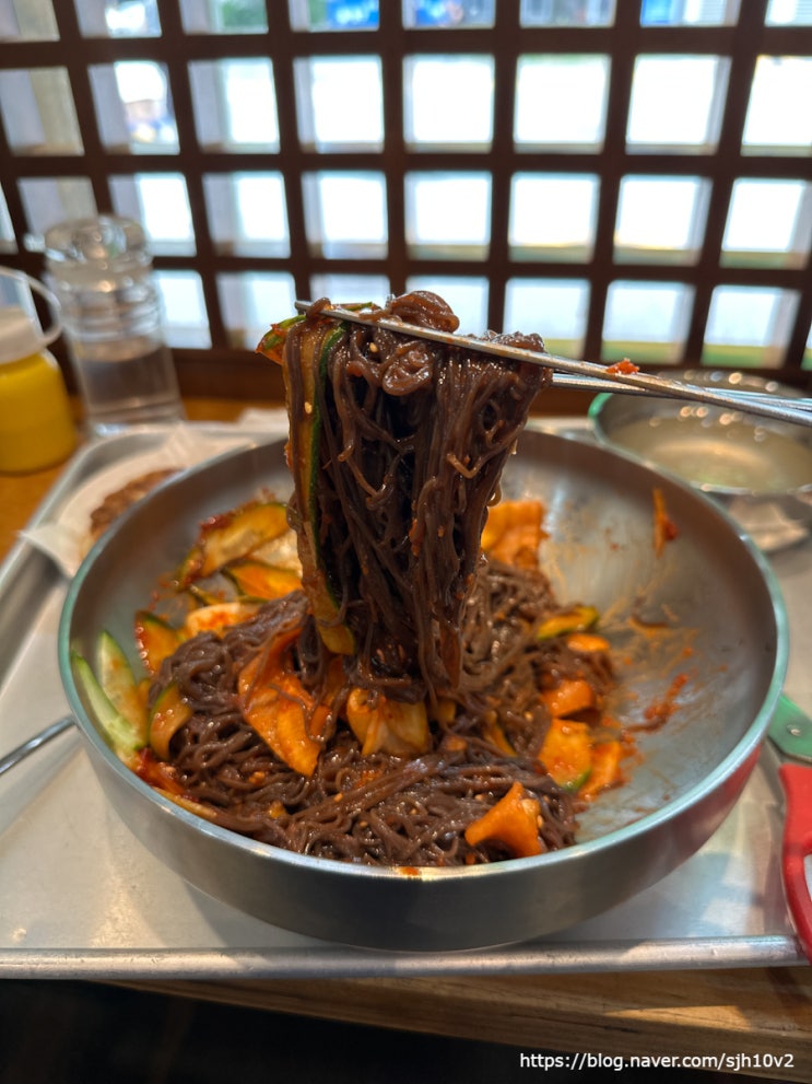  마포 공덕 냉면 맛집 무더위를 날려버릴 점심 산까치냉면 내돈내산
