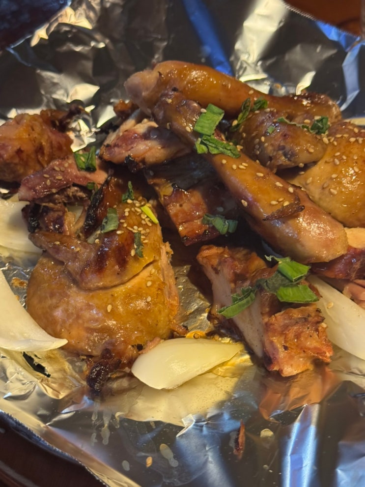  군포 당동 술집 이자카야 촌닭 숯불 바베큐&퇴근후애