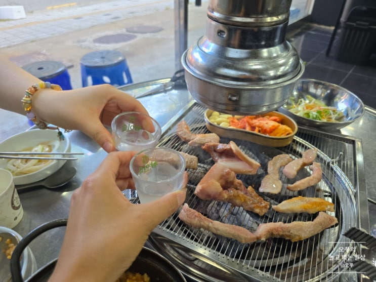  [수원 파장시장 맛집] 파장동 고기집 / 꼬들목살, 등심덧살, 된장술밥, 후식 냉면 추천