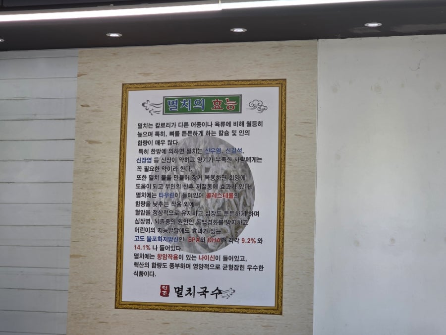 공릉동원조멸치국수 사진 4