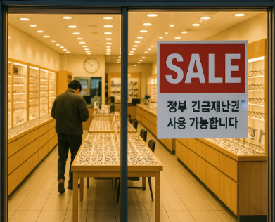 정부 민생소비쿠폰 효과로 <b>소상공인</b> 매출 증가… 안경원 등... 