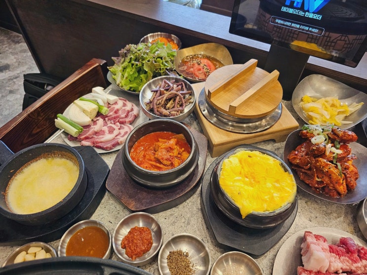  부드러운 꽃삼겹살과 아늑한 분위기를 가진 오목교고기집, 리정원 오목교점
