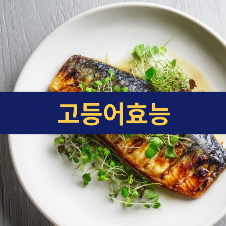  고등어 효능 | 고등어 한 마리 칼로리 영양 성분 총 정리