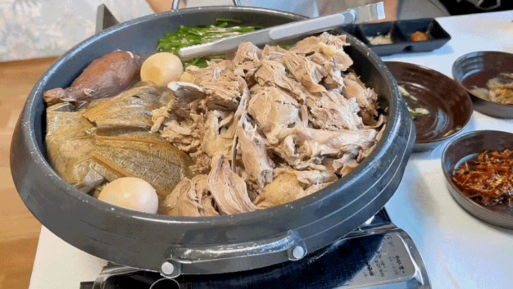  포항북구백숙집 정선가든, 예약 필수 연잎밥 백숙맛집