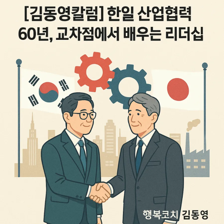 [김동영칼럼] <b>한일</b> 산업<b>협력</b>... 50년 인연, <b>협력</b>의 <b>미래</b>를 묻다