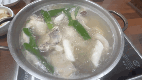  부천 역곡 맛집 본가닭탕 진한 국물의 닭한마리! 몸보신 제대로 했어요.