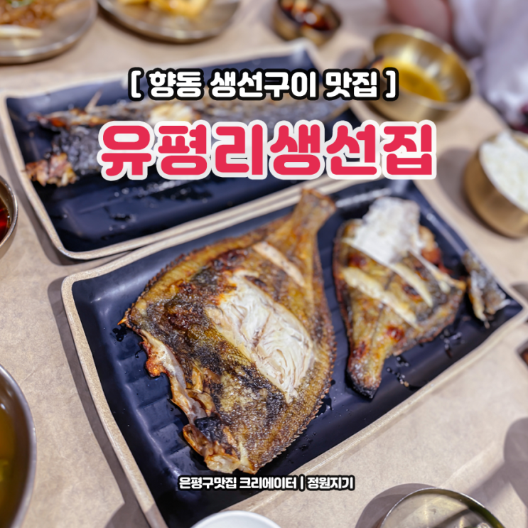  향동 맛집 고양 메리그라운드 향동점 생선구이 유평리생선집 후기