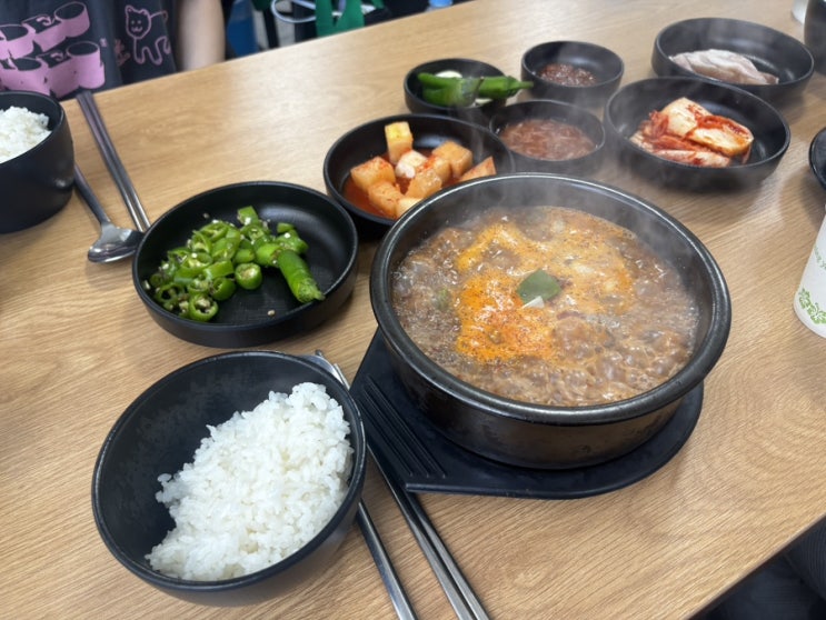  [역전순대국] 중랑구 면목역 바로앞! 순대국 맛집이 나타나다