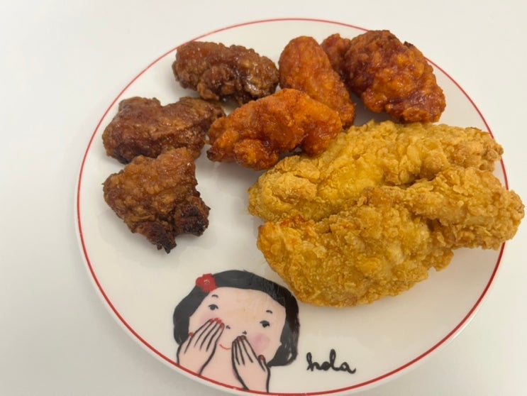 치킨 배달대신 냉동 치킨BBQ 콜라보 제품 아이와 먹어본 후기 순살 치킨, 랭킹닭컴, BBQ치킨