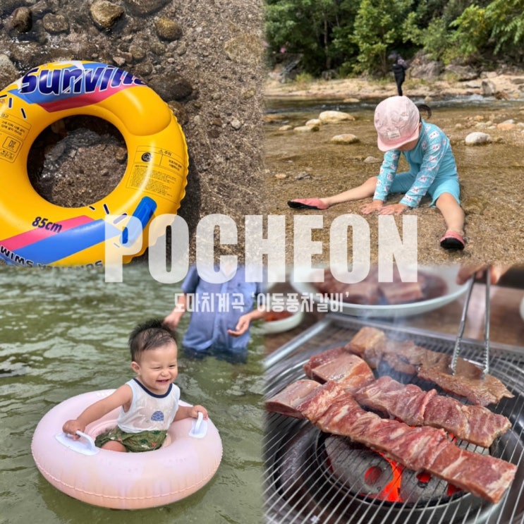  경기도 당일치기 계곡 식당 '이동풍차갈비' (포천 도마치계곡)