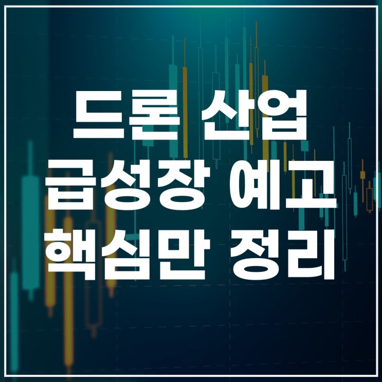  국내 드론주 관련주｜산업 전망과 투자 포인트 정리
