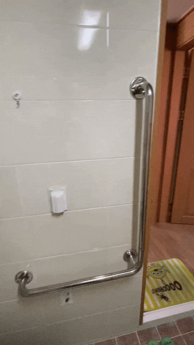  광주시 화장실안전, 보조바설치