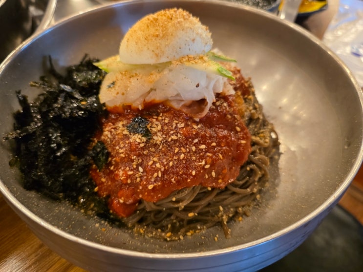  춘천골닭갈비 본점 비빔막국수 내돈내산 후기