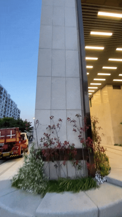  강남구 건물외벽 관리, 흔적 원상복구