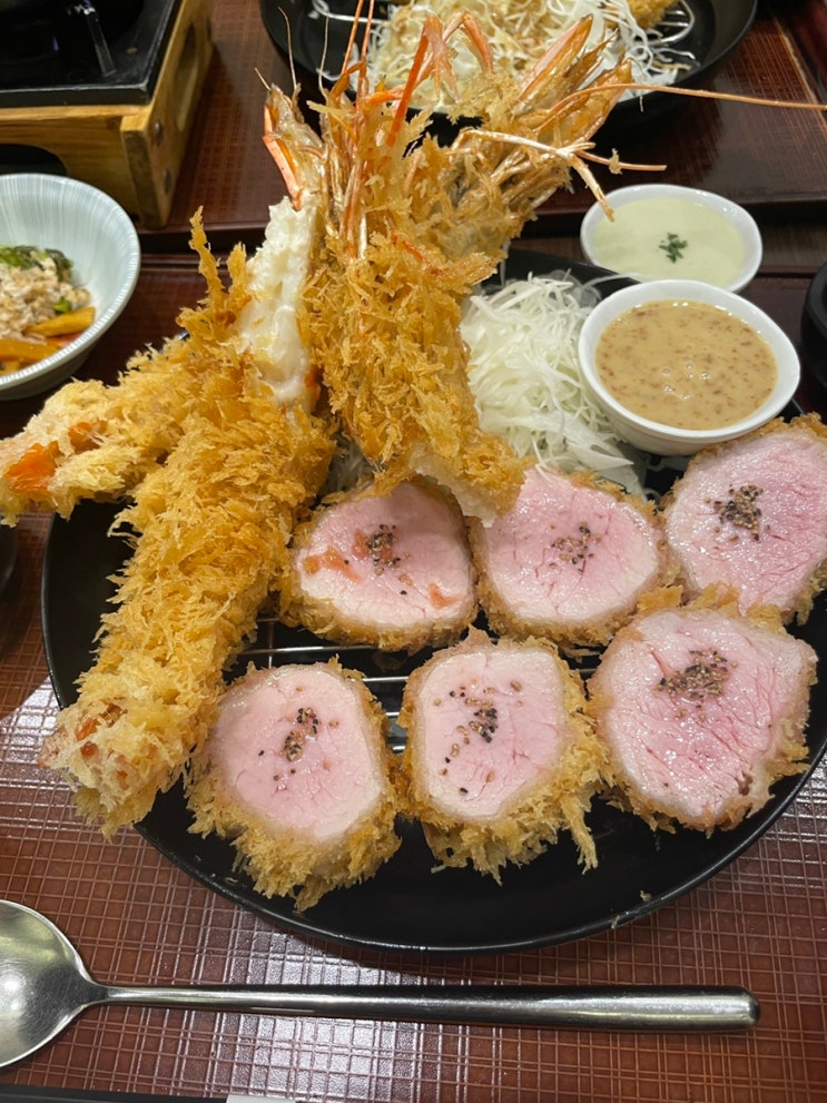  분당 돈카츠 맛집 정돈 판교 현대백화점
