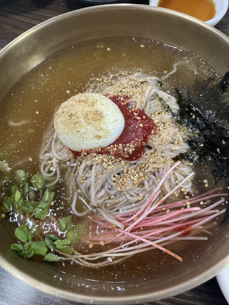  원주 무실동 100% 순메밀 막국수, 강원도막국수 솔직후기