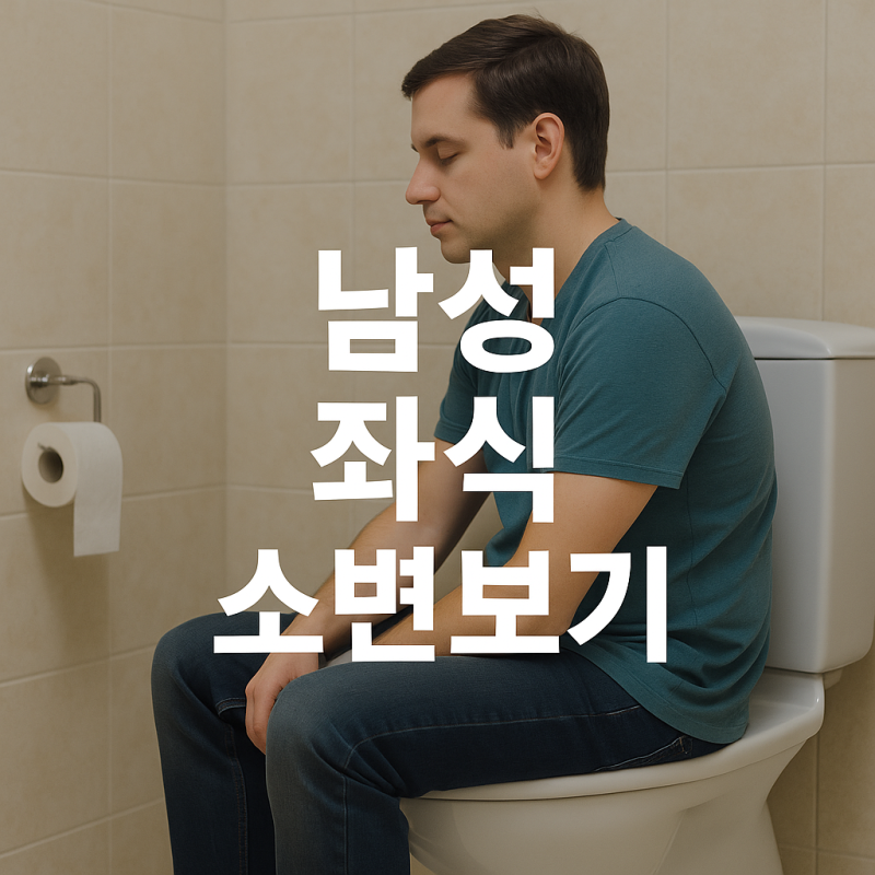남자 앉아서 소변 보기, 의학적으로 완벽 분석한 장점과 단점