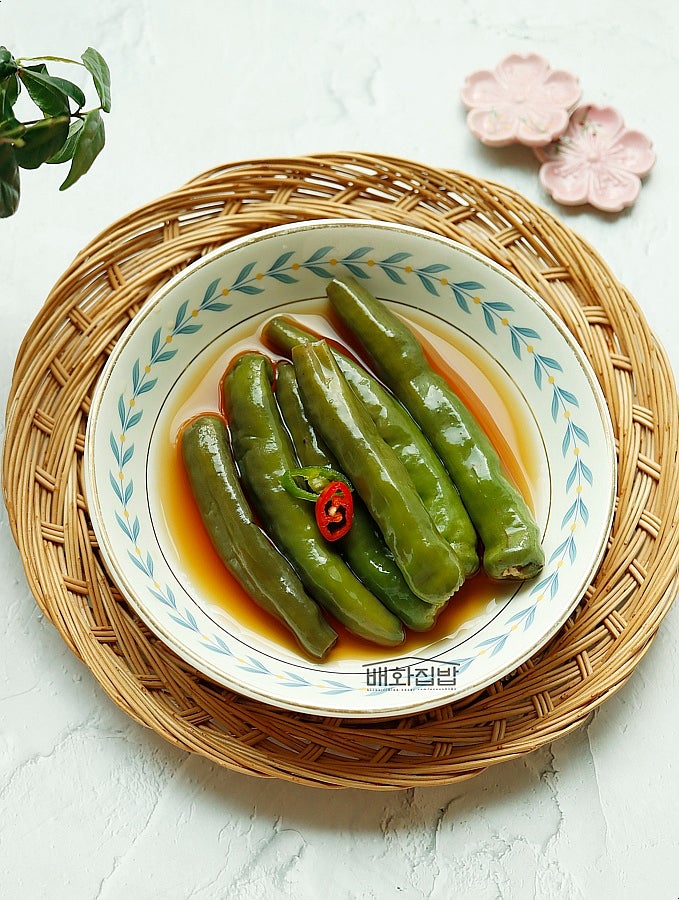 고추장아찌 담그는법 새콤달콤 간장 고추장아찌 레시피 만들기