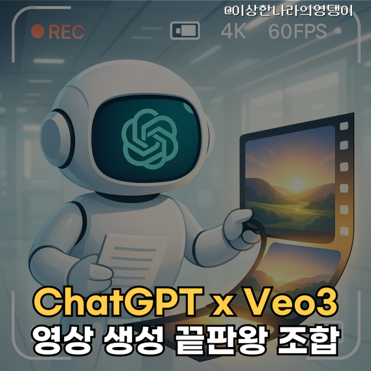  구글 Veo3 사용법, 그리고 Ghat GPT로 프롬포트 깔끔하게 뽑는 방법