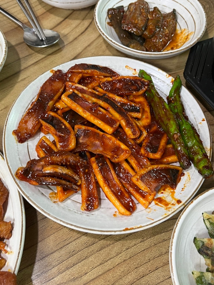  칠곡 맛집 버들미 불향 가득한 석쇠구이 정식