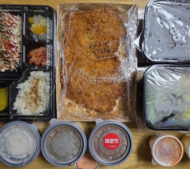  굴포천역 돈까스 우동 맛집 한신우동 삼산점 배달 후기