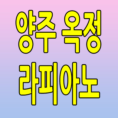  라피아노 스위첸 양주옥정 할인분양 타운하우스 옥정동 즉시입주 단독주택 분양가