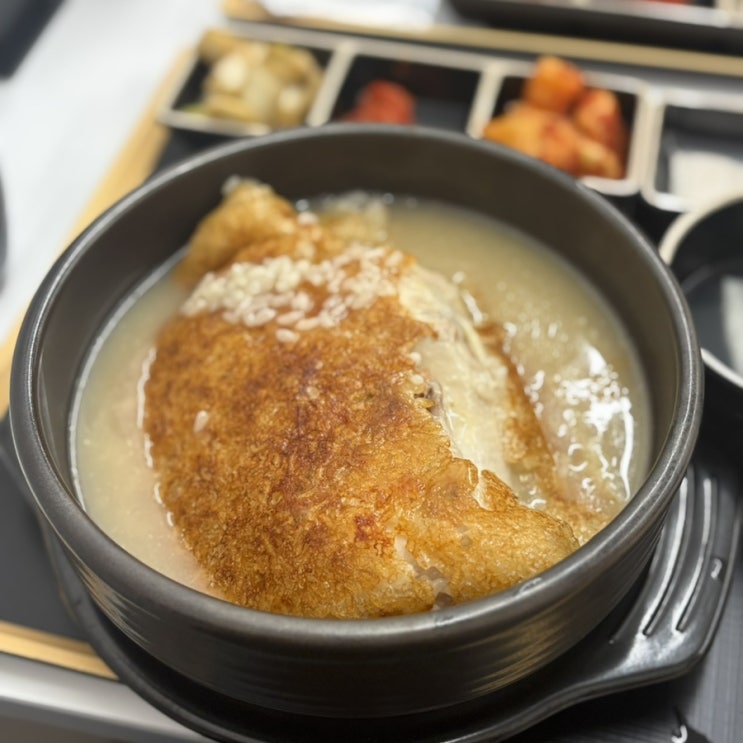  복날에 먹는 원기회복 삼계탕 맛집ㅣ꼬숩다누룽지닭죽 왕십리점