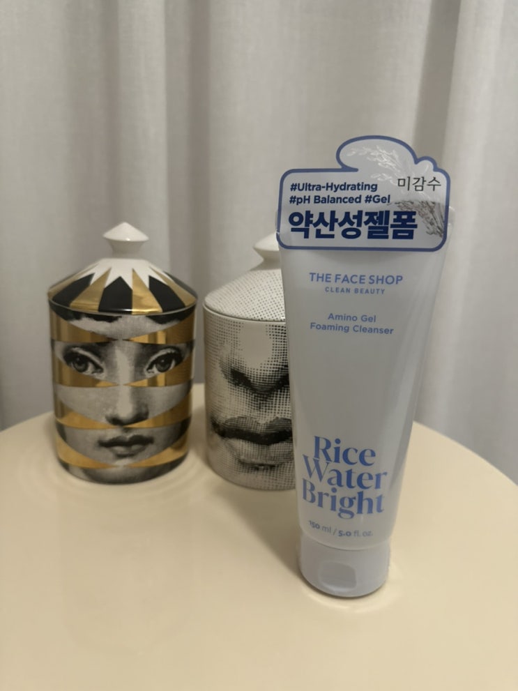  더페이스샵 미감수 약산성젤클렌저 민감한 아침에도 부담 없는 촉촉클렌징