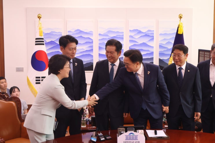 [250805] <b>정청래</b> 더불어민주당 당<b>대표</b>님을 모시고 우원식... 