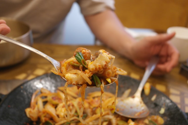  세종 나성동 점심 낙지볶음 맛집 세종삼복낙지 재방문(산낙지볶음)