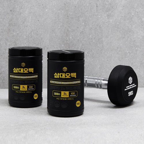  삼대오백 크레아틴 모노하이드레이트 운동 퍼포먼스 강화 무맛 300g 추천, 할인가