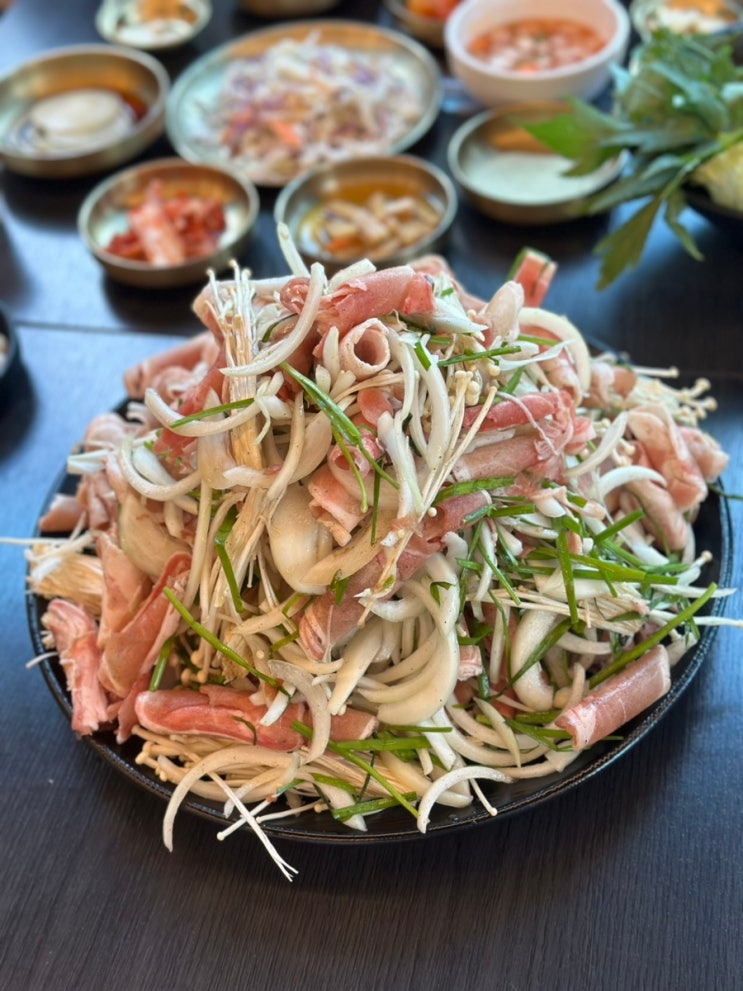  태산정 아산테크노밸리점 추천 ㅣ산더미 오리불고기 후기ㅣ위치, 영업시간, 메뉴 추천