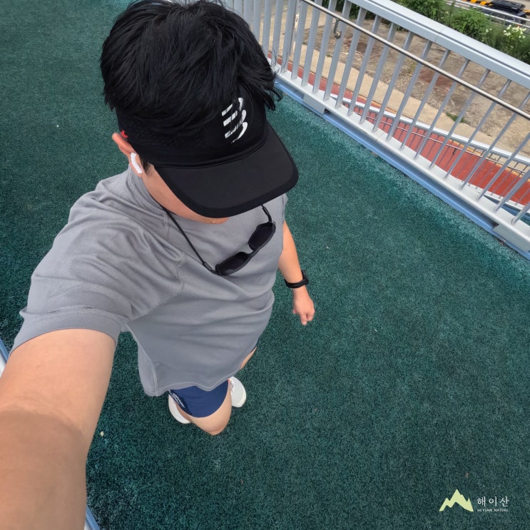  비가 와도 포기는 없다! 중랑천 러닝 월릉교-중랑교 5km!