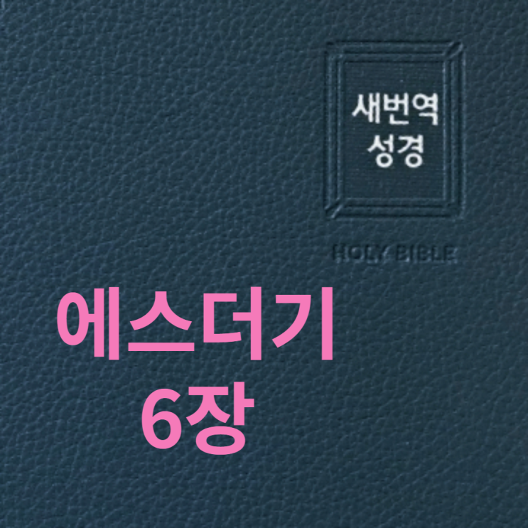  에스더기 6장