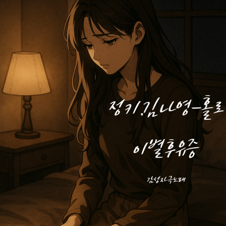  정키 김나영 홀로 가사 해석 - 이별 후유증 노래