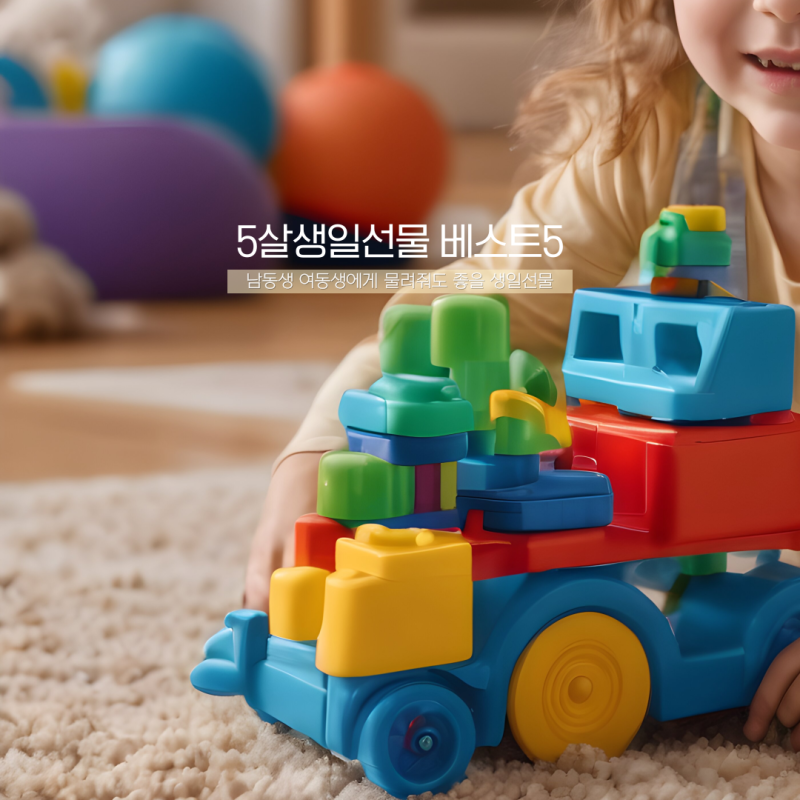 5살 여아 남아 생일선물 베스트5