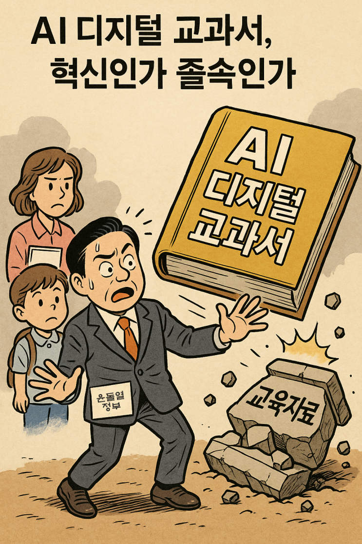 <b>AI</b> 디지털 <b>교과서</b>, 혁신인가 <b>졸속</b>인가
