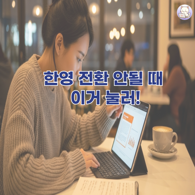 로지텍 K380키보드 블루투스 연결 한영전환 단축키 설정법