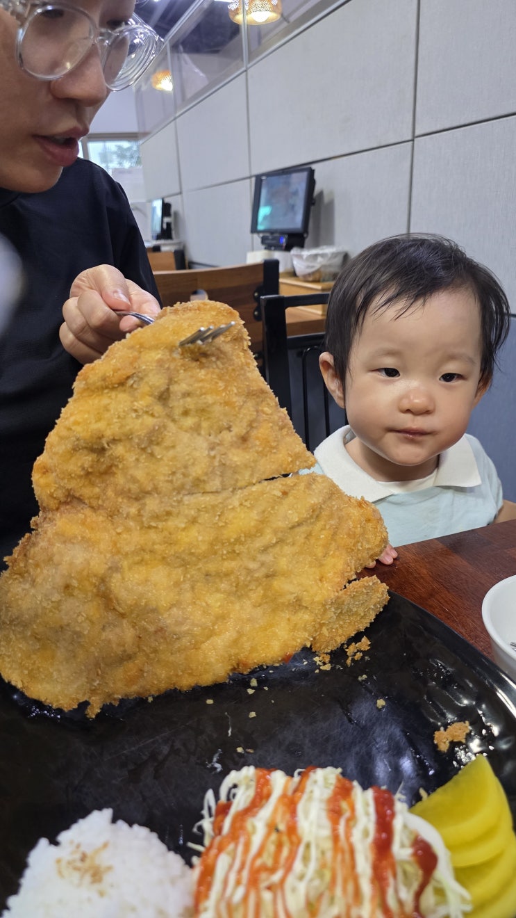  제주 현지인 맛집 탐라칼국수, 23개월 쌍둥이와 바지락칼국수 & 왕돈까스 내돈내산 솔직 후기!