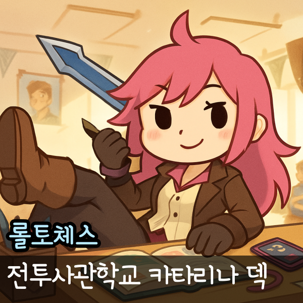  롤토체스 7 전투사관학교 카타리나 전사관 레오나 덱, 롤체 파워업 열매 공략