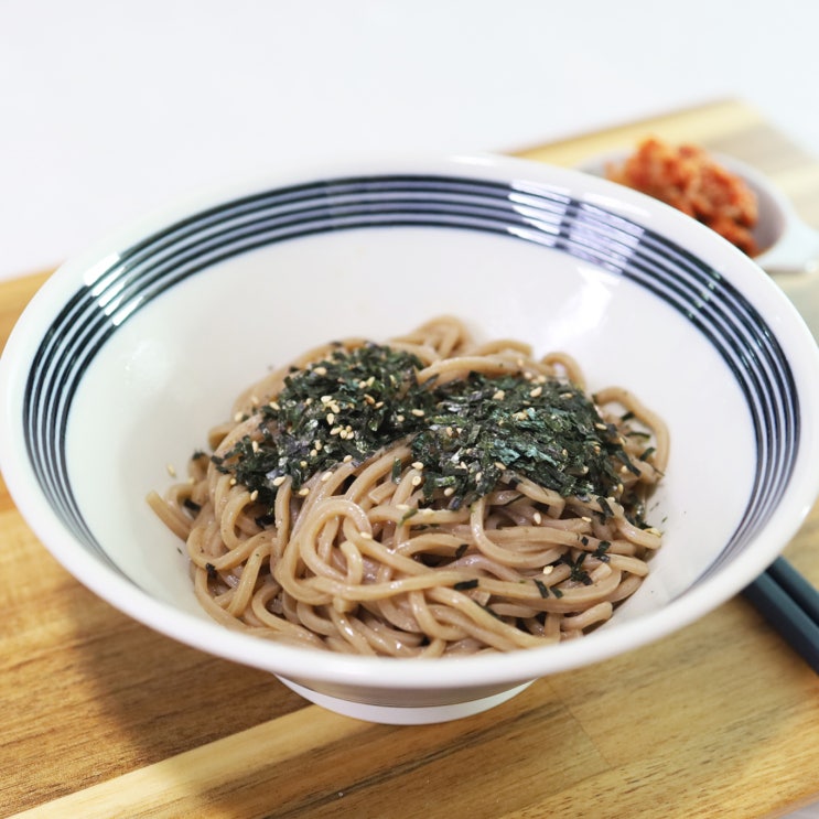  간편면요리 여름별미 들기름막국수 맛있게 먹는 방법