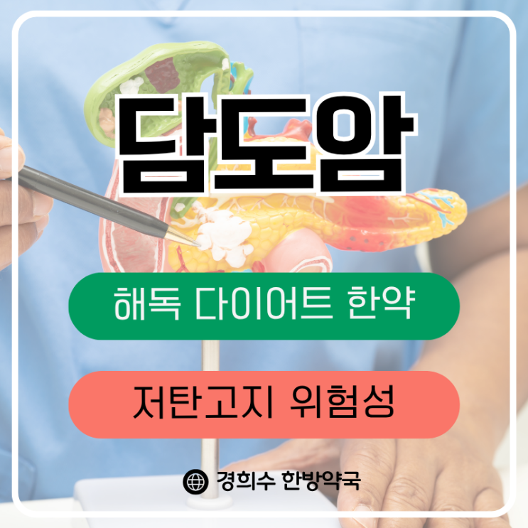  담도암, 해독 다이어트한약 복용시 저탄고지의 위험성 (수원 수지구청 경희수한방약국)