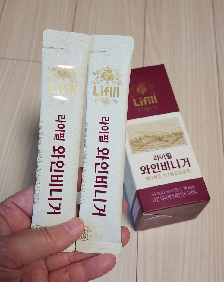  오윤아 슬로우에이징 루틴, 라이필 와인비니거 솔직후기