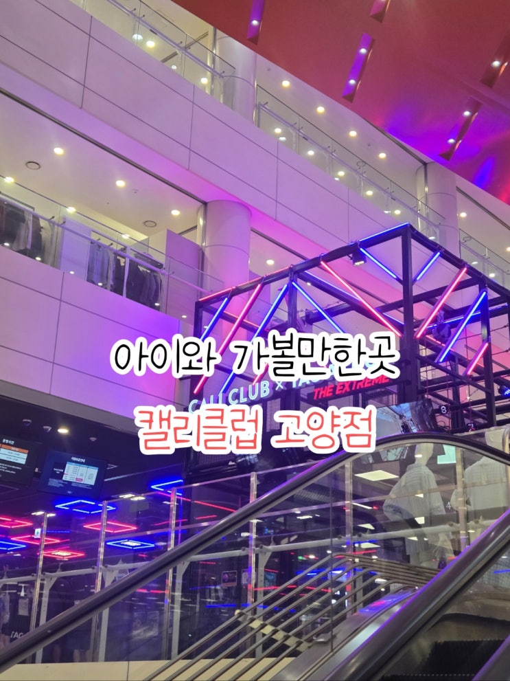  키즈카페추천] 일산 아이와가볼만한곳, 캘리클럽 고양점 8월 이벤트로 2배 즐기기!