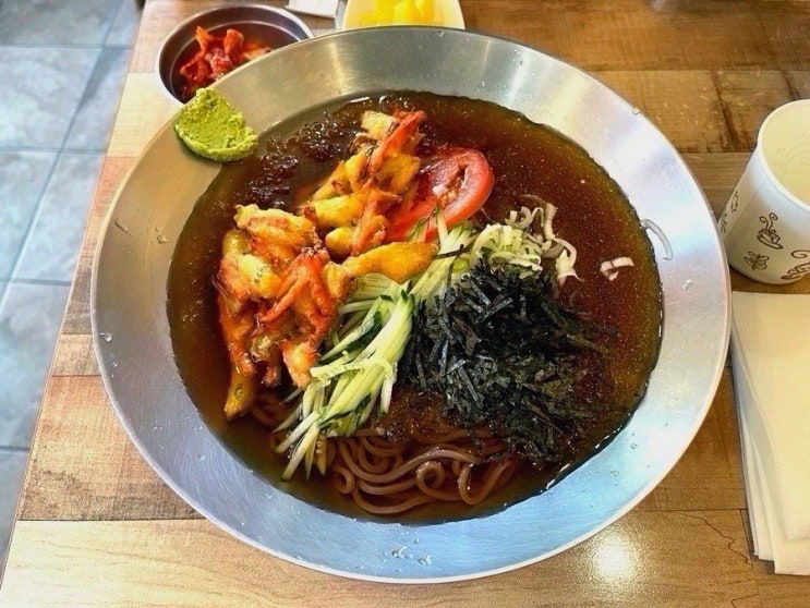  [신당역 맛집] The92산들바다 여름 추천메뉴 냉모밀!