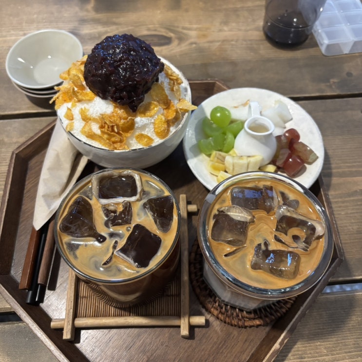  [흐릇] 건대입구 1인빙수여서 작고 귀여운데 맛까지 좋은 커피 맛집