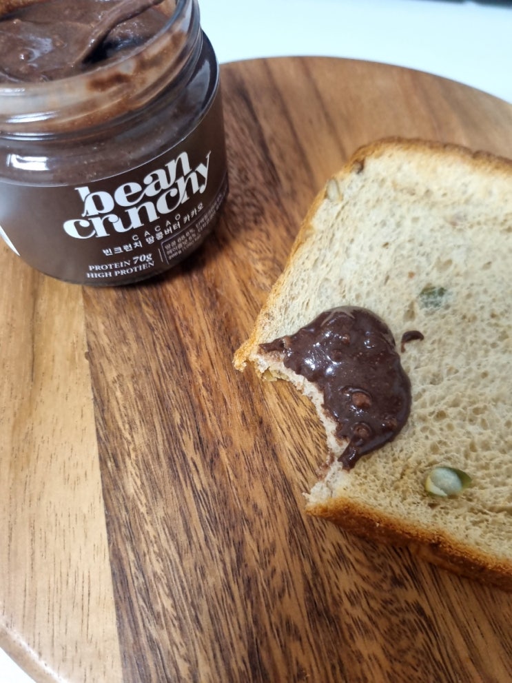  프로틴 땅콩버터 추천! 저칼로리 빈크런치 땅콩버터