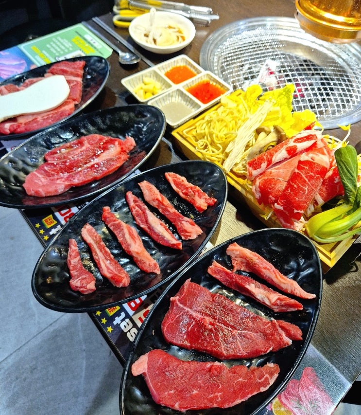  [ 익산 맛집 ] 무쏘 # 영등동 소고기 구이 샤브샤브 무한리필 가성비 최고 인기 맛집 추천 고기맛집