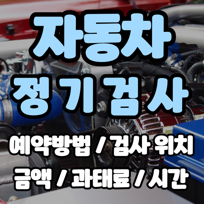 카카오 T로 자동차 정기검사 예약 방법 / 비용 / 시간 / 부적합 재검사 총정리 (성동구 성수동 ....