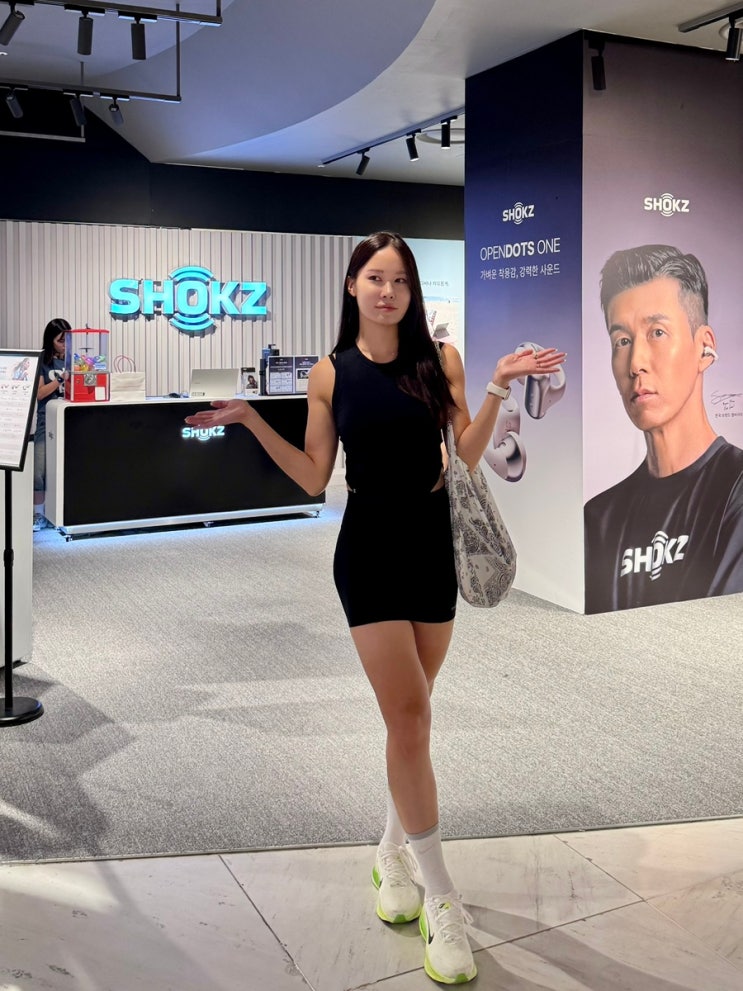   잠실 샥즈 팝업스토어 방문 후기 – 신제품 할인 + 현장 체험까지! (OpenFit 2+, OpenDots ONE)